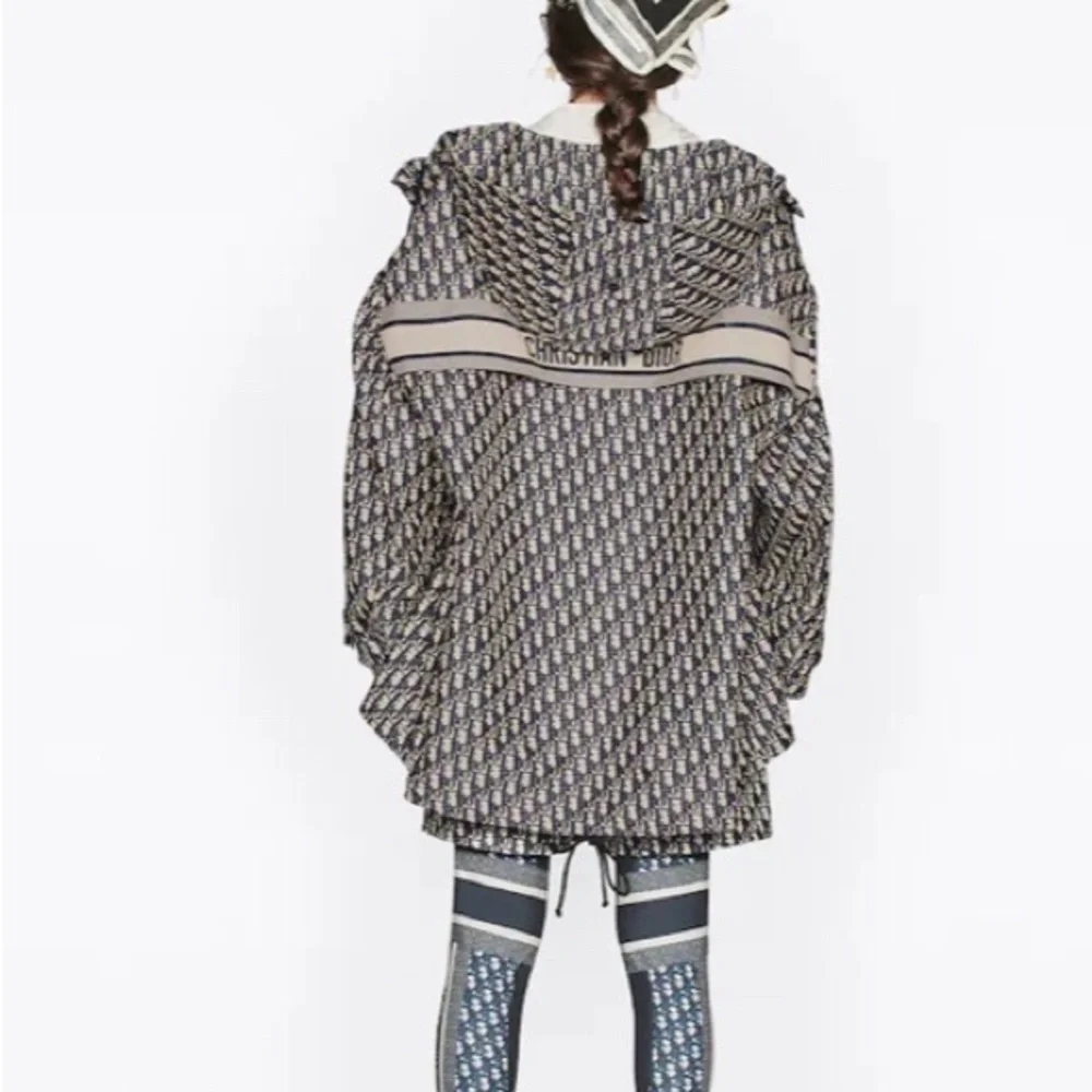 DIOR Leggings Oblique Technical Jersey Blue - Picture 10 of 15